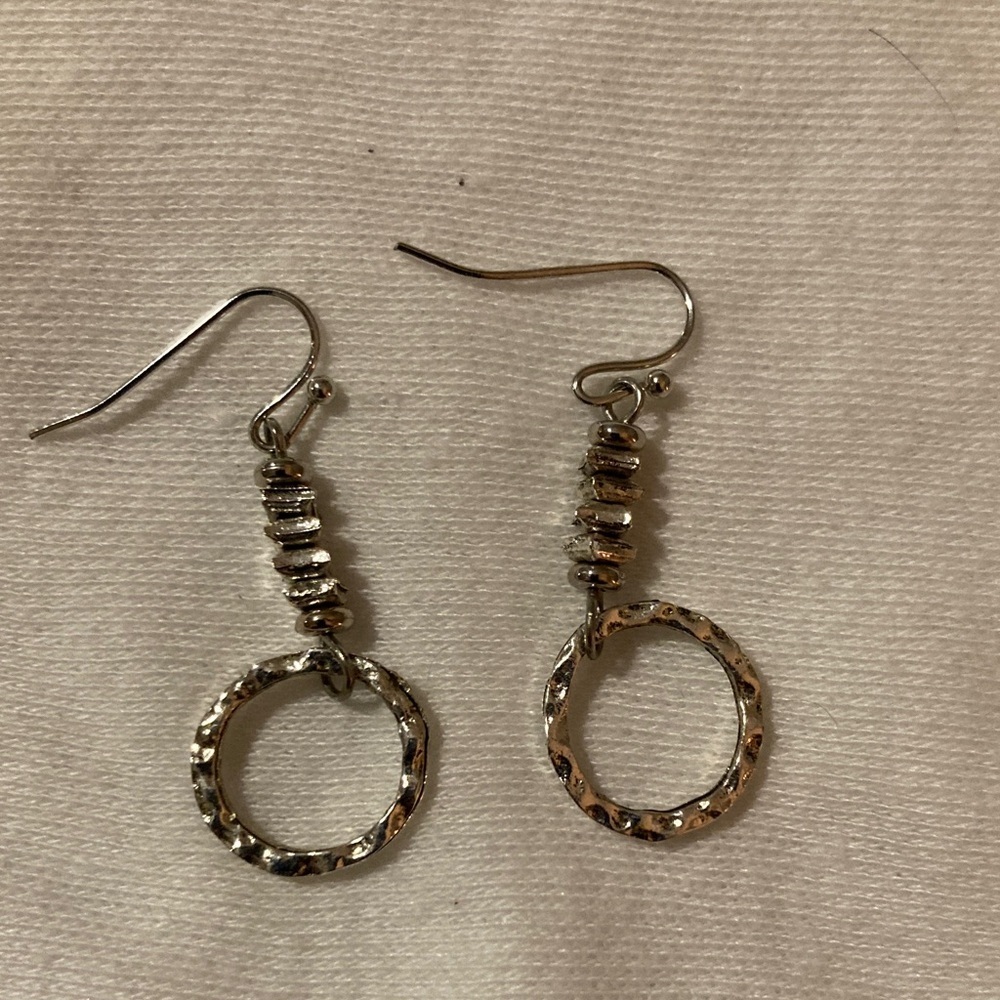 Elegant Silver Dangle Earrings
